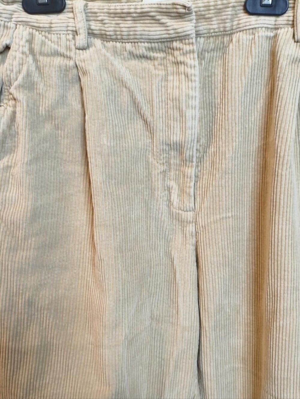017 — Wilfred Free (Aritzia) Cream/Beige Corduroy Pants – Size 10
